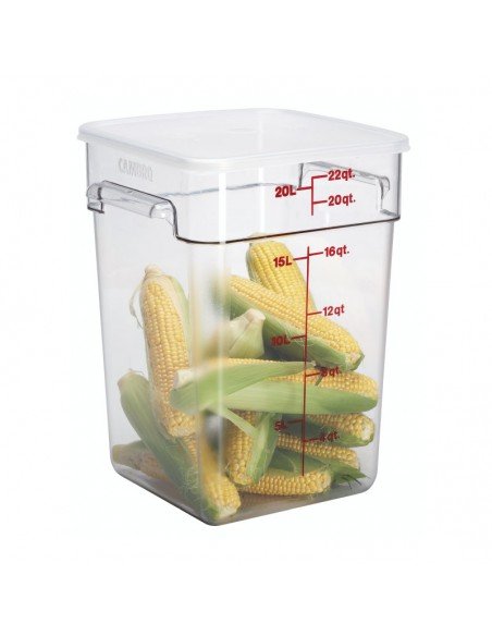 recipiente echo de policarbonato con una capacidad de 20 lt. marca cambro